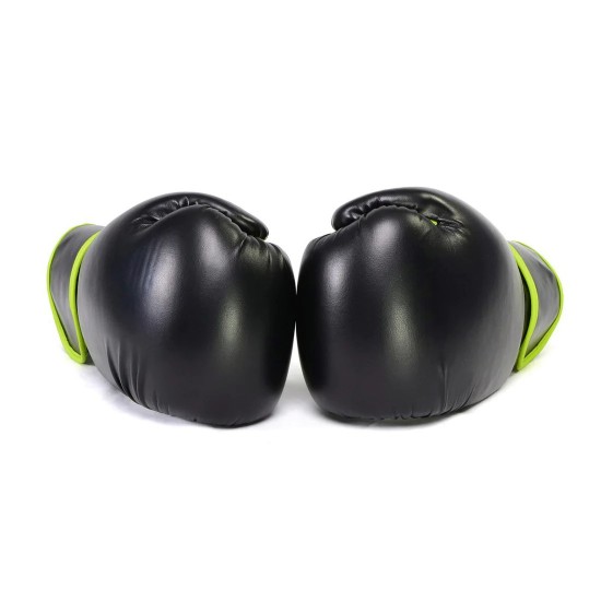 Gel Boxing Kickboxing Punching Bag Gloves-BLK/GREEN Gel Boxing Kickboxing Punching Bag Gloves-BLK/GREEN