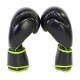 Gel Boxing Kickboxing Punching Bag Gloves-BLK/GREEN Gel Boxing Kickboxing Punching Bag Gloves-BLK/GREEN