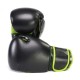 Gel Boxing Kickboxing Punching Bag Gloves-BLK/GREEN Gel Boxing Kickboxing Punching Bag Gloves-BLK/GREEN