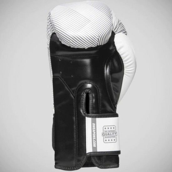 White 8 Weapons Hit Boxing Gloves White 8 Weapons Hit Boxing Gloves
