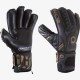 Elite Black Real Goalkeeper Gloves Elite Black Real Goalkeeper Gloves