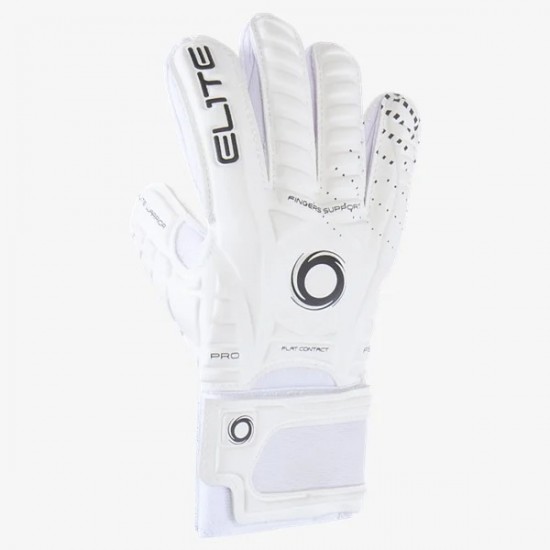 Elite Warrior Jr Goalkeeper Gloves - White Elite Warrior Jr Goalkeeper Gloves - White