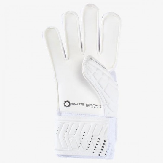Elite Warrior Jr Goalkeeper Gloves - White Elite Warrior Jr Goalkeeper Gloves - White