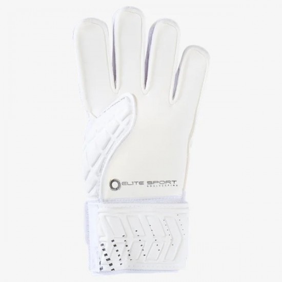 Elite Warrior Jr Goalkeeper Gloves - White Elite Warrior Jr Goalkeeper Gloves - White