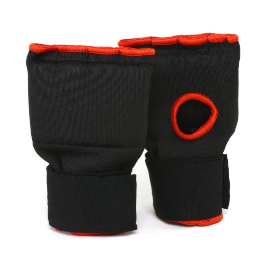 Padded Inner Gloves Training Gel Hand Wraps for Boxing -BLACK Padded Inner Gloves Training Gel Hand Wraps for Boxing -BLACK