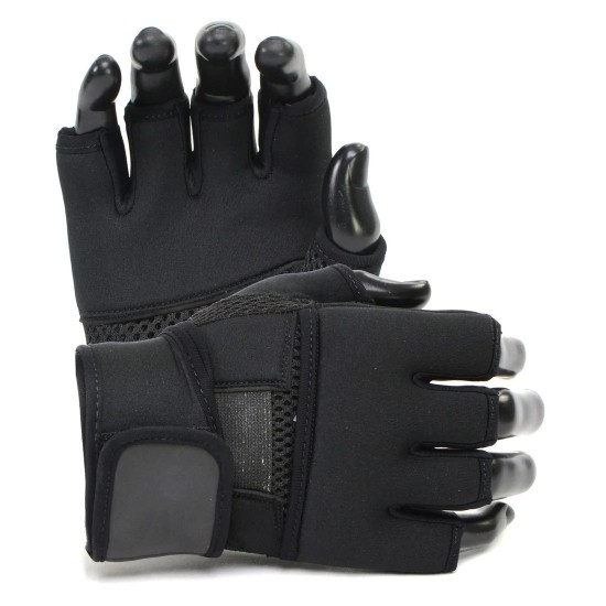 Gel Boxing MMA Kickboxing Cross Training Handwrap Gloves-BLACK Gel Boxing MMA Kickboxing Cross Training Handwrap Gloves-BLACK