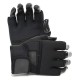 Gel Boxing MMA Kickboxing Cross Training Handwrap Gloves-BLACK Gel Boxing MMA Kickboxing Cross Training Handwrap Gloves-BLACK