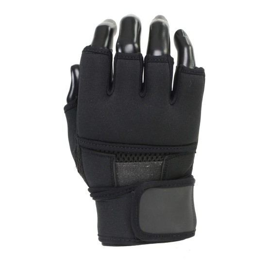 Gel Boxing MMA Kickboxing Cross Training Handwrap Gloves-BLACK Gel Boxing MMA Kickboxing Cross Training Handwrap Gloves-BLACK