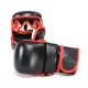 MMA Hybrid Sparring Gloves-BLK/RED MMA Hybrid Sparring Gloves-BLK/RED