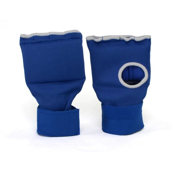 Padded Inner Gloves Training Gel Hand Wraps for Boxing -BLUE Padded Inner Gloves Training Gel Hand Wraps for Boxing -BLUE