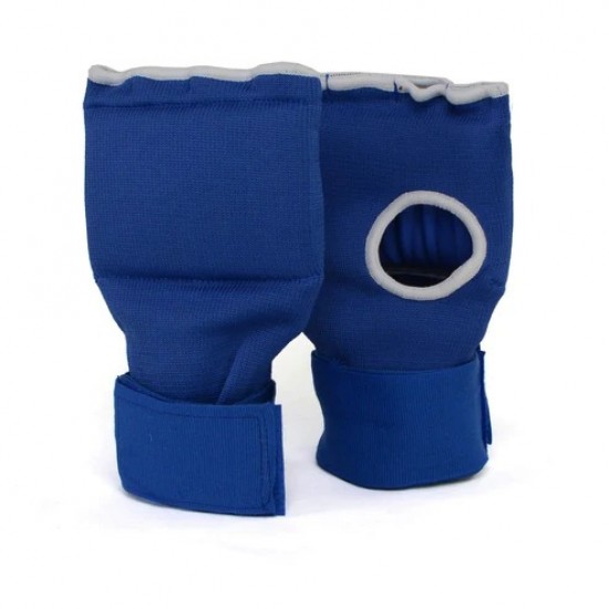 Padded Inner Gloves Training Gel Hand Wraps for Boxing -BLUE Padded Inner Gloves Training Gel Hand Wraps for Boxing -BLUE