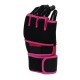 Gel Boxing MMA Kickboxing Cross Training Handwrap Gloves-BLK/PINK Gel Boxing MMA Kickboxing Cross Training Handwrap Gloves-BLK/PINK