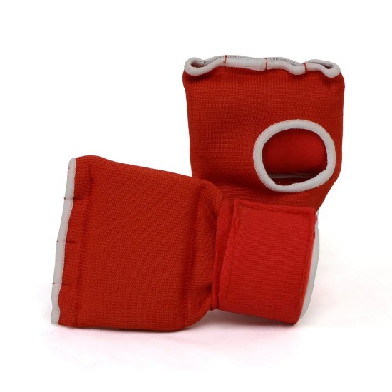 Padded Inner Gloves Training Gel Hand Wraps for Boxing -RED Padded Inner Gloves Training Gel Hand Wraps for Boxing -RED