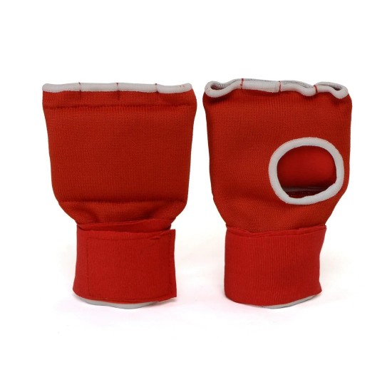 Padded Inner Gloves Training Gel Hand Wraps for Boxing -RED Padded Inner Gloves Training Gel Hand Wraps for Boxing -RED