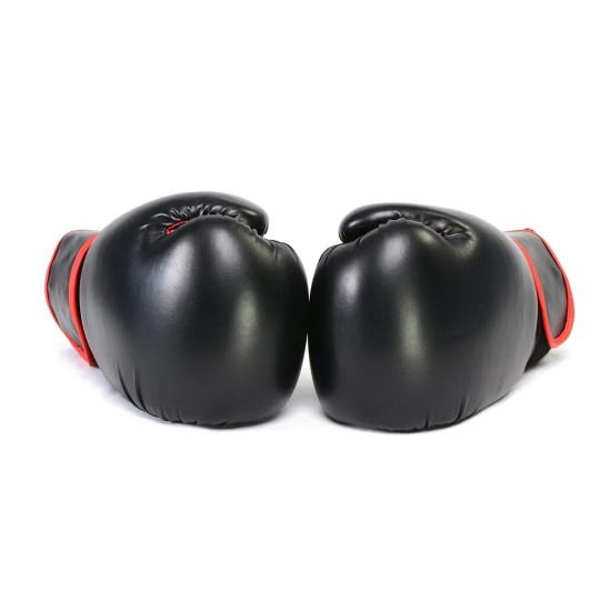 Gel Boxing Kickboxing Punching Bag Gloves-BLK/RED KS2208 Gel Boxing Kickboxing Punching Bag Gloves-BLK/RED KS2208