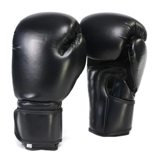 Gel Boxing Kickboxing Punching Bag Gloves-BLACK Gel Boxing Kickboxing Punching Bag Gloves-BLACK