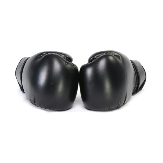 Gel Boxing Kickboxing Punching Bag Gloves-BLACK Gel Boxing Kickboxing Punching Bag Gloves-BLACK