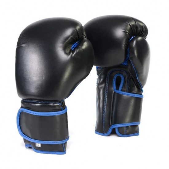 Gel Boxing Kickboxing Punching Bag Gloves-BLK/BLUE KS2241 Gel Boxing Kickboxing Punching Bag Gloves-BLK/BLUE KS2241