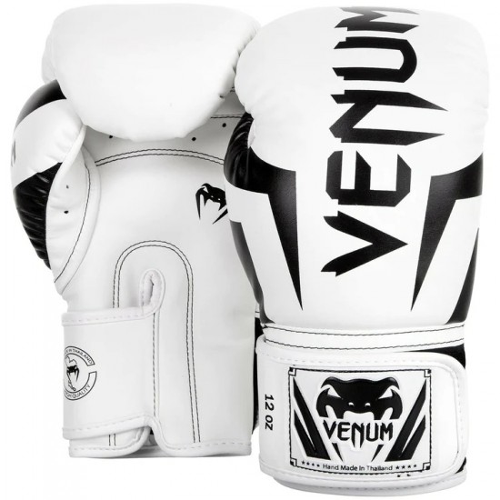 White-Black Venum Elite Boxing Gloves White-Black Venum Elite Boxing Gloves