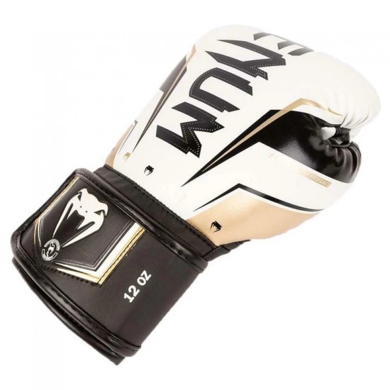 White Venum Elite Evo Boxing Gloves White Venum Elite Evo Boxing Gloves