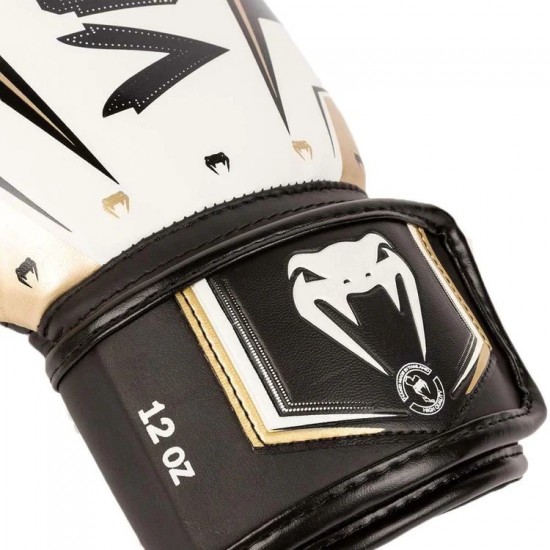 White Venum Elite Evo Boxing Gloves White Venum Elite Evo Boxing Gloves