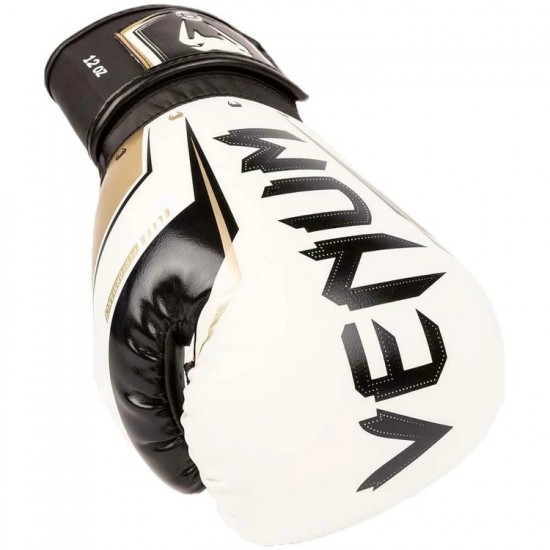 White Venum Elite Evo Boxing Gloves White Venum Elite Evo Boxing Gloves