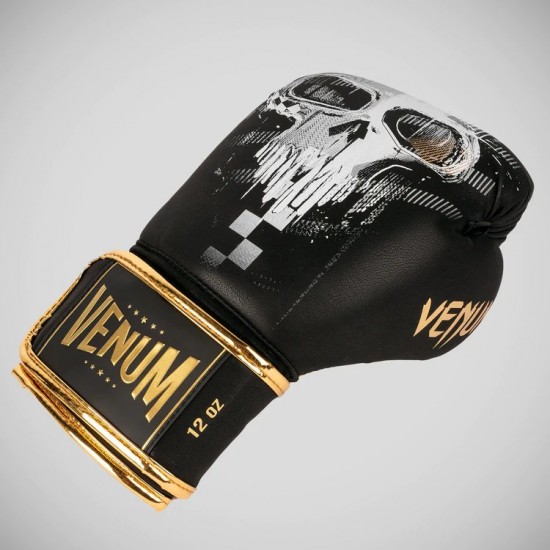 Black Venum Skull Boxing Gloves Black Venum Skull Boxing Gloves