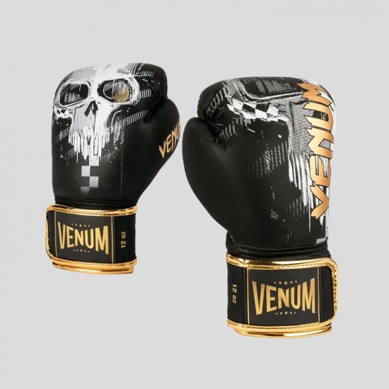Black Venum Skull Boxing Gloves Black Venum Skull Boxing Gloves
