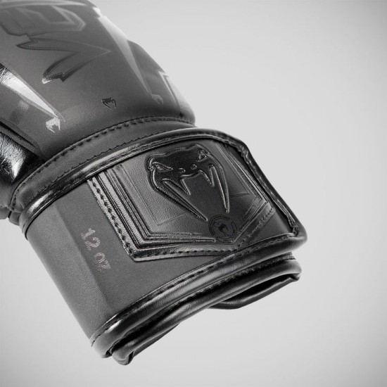 Black/Black Venum Elite Evo Boxing Gloves Black/Black Venum Elite Evo Boxing Gloves
