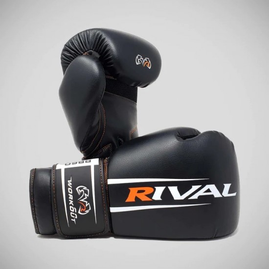 Rival RB60C Workout Compact 2.0 Bag Gloves - Black Rival RB60C Workout Compact 2.0 Bag Gloves - Black