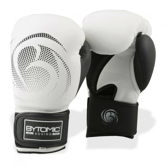White Bytomic Legacy Leather Boxing Gloves White Bytomic Legacy Leather Boxing Gloves