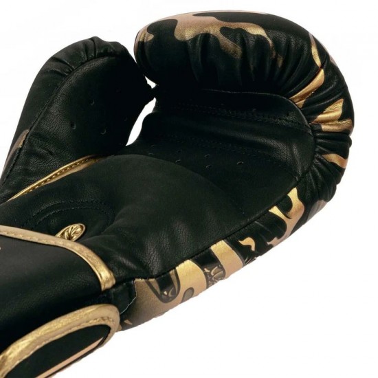 Black-Bronze Venum Dragon's Flight Boxing Gloves Black-Bronze Venum Dragon's Flight Boxing Gloves