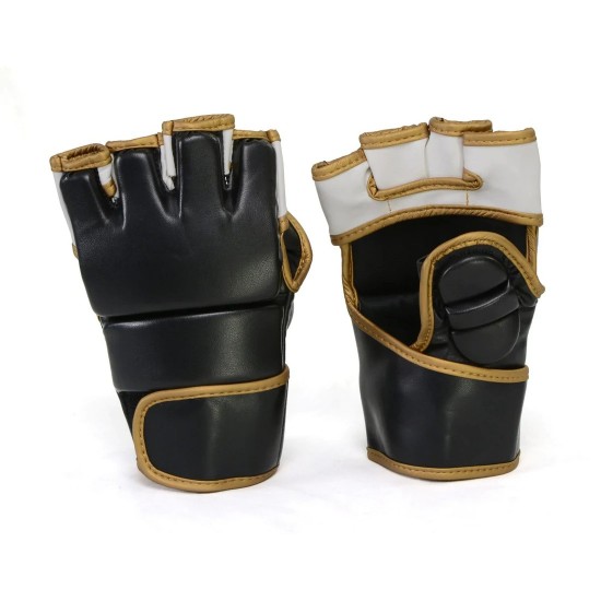 MMA Grappling Gloves-BLK/COPPERKS KS 2396 MMA Grappling Gloves-BLK/COPPERKS KS 2396