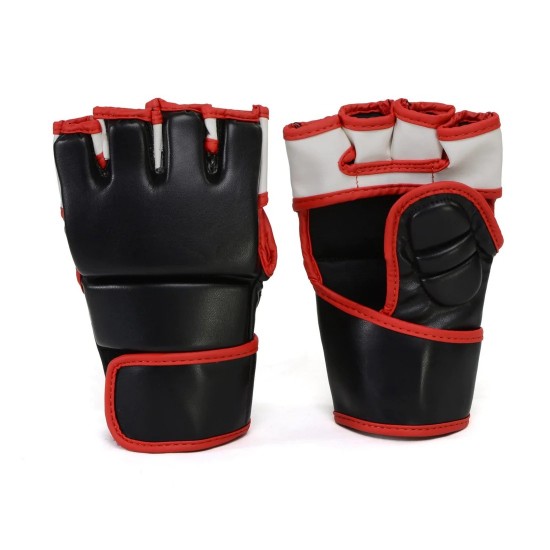 MMA Grappling Gloves-BLK/RED KS 2399 MMA Grappling Gloves-BLK/RED KS 2399