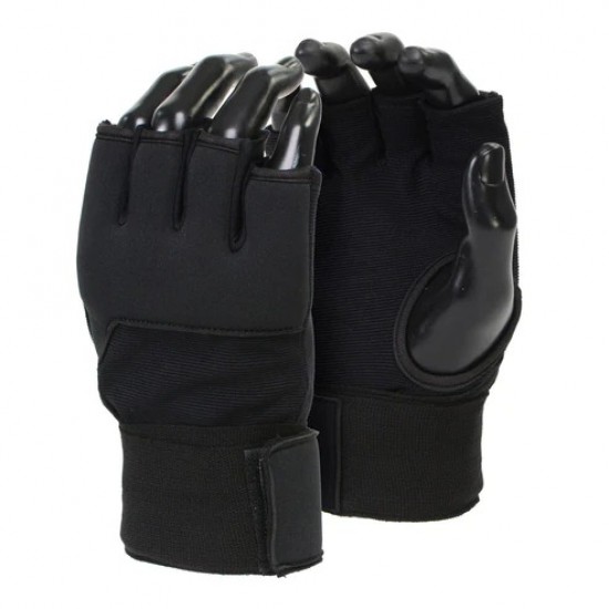 Gel Quick Hand Wraps Boxing Kickboxing MMA Muay Thai-BLACK Gel Quick Hand Wraps Boxing Kickboxing MMA Muay Thai-BLACK