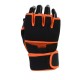 Gel Boxing MMA Kickboxing Cross Training Handwrap Gloves-BLK/ORANGE KS 2406 Gel Boxing MMA Kickboxing Cross Training Handwrap Gloves-BLK/ORANGE KS 2406