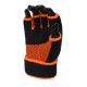 Gel Boxing MMA Kickboxing Cross Training Handwrap Gloves-BLK/ORANGE KS 2406 Gel Boxing MMA Kickboxing Cross Training Handwrap Gloves-BLK/ORANGE KS 2406