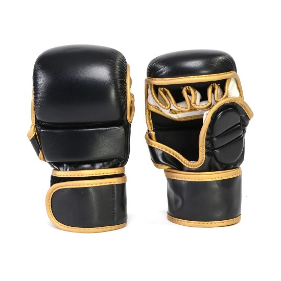 MMA Hybrid Sparring Gloves-BLK/COPPER KS 2409 MMA Hybrid Sparring Gloves-BLK/COPPER KS 2409
