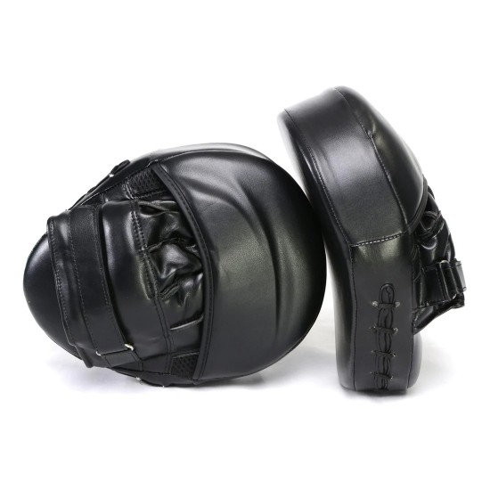 Curved Boxing MMA Punching Mitts-BLACK KS 2417 Curved Boxing MMA Punching Mitts-BLACK KS 2417