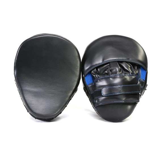 Curved Boxing MMA Punching Mitts-BLK/BLUE KS 2419 Curved Boxing MMA Punching Mitts-BLK/BLUE KS 2419