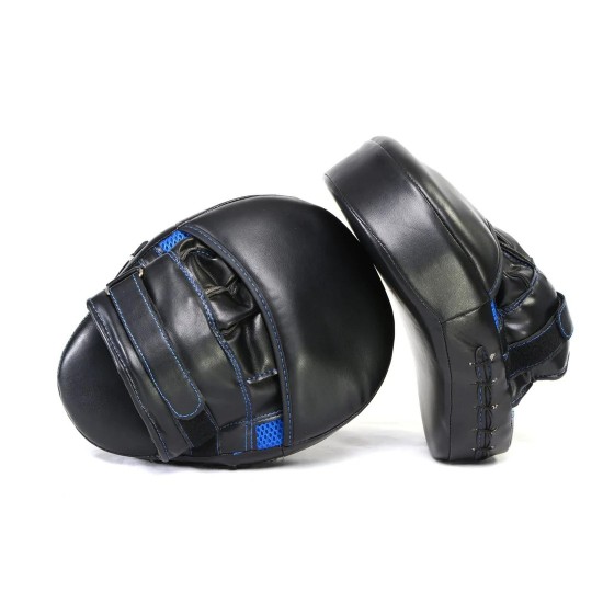Curved Boxing MMA Punching Mitts-BLK/BLUE KS 2419 Curved Boxing MMA Punching Mitts-BLK/BLUE KS 2419