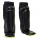 Black and Green Hybrid Kickboxing MMA Shin Guards KS 2422 Black and Green Hybrid Kickboxing MMA Shin Guards KS 2422