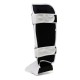 White Muay Thai Kickboxing Shin Guards KS 2424 White Muay Thai Kickboxing Shin Guards KS 2424