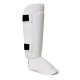 White Muay Thai Kickboxing Shin Guards KS 2424 White Muay Thai Kickboxing Shin Guards KS 2424