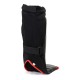 Black and Red Hybrid Kickboxing MMA Shin Guards KS 2425 Black and Red Hybrid Kickboxing MMA Shin Guards KS 2425
