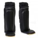 X-Fitness XF1000 Black and Copper Hybrid Kickboxing MMA Shin Guards X-Fitness XF1000 Black and Copper Hybrid Kickboxing MMA Shin Guards