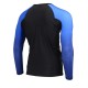Men's Black and Blue Long Sleeve Compression Rash Guard Athletic Shirt- MMA, BJJ, Wrestling, Cross Training Men's Black and Blue Long Sleeve Compression Rash Guard Athletic Shirt- MMA, BJJ, Wrestling, Cross Training