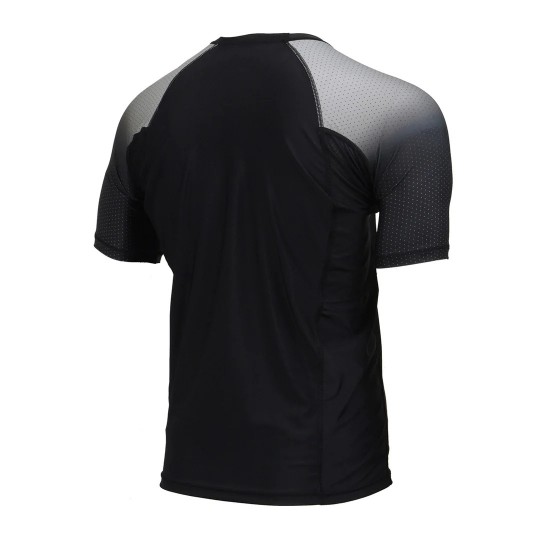 Men's Black and Grey Short Sleeve Compression Rash Guard Athletic Shirt- MMA, BJJ, Wrestling, Cross Training Men's Black and Grey Short Sleeve Compression Rash Guard Athletic Shirt- MMA, BJJ, Wrestling, Cross Training
