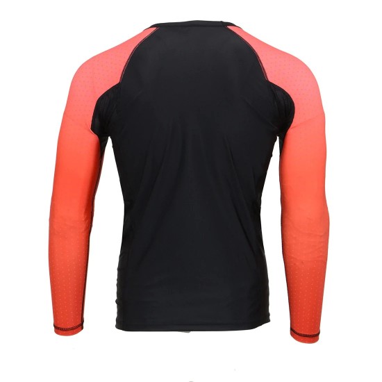 Men's Black and Red Long Sleeve Compression Rash Guard Athletic Shirt- MMA, BJJ, Wrestling, Cross Training Men's Black and Red Long Sleeve Compression Rash Guard Athletic Shirt- MMA, BJJ, Wrestling, Cross Training