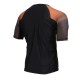 Men's Black and Brown Short Sleeve Compression Rash Guard Athletic Shirt- MMA, BJJ, Wrestling, Cross Training Men's Black and Brown Short Sleeve Compression Rash Guard Athletic Shirt- MMA, BJJ, Wrestling, Cross Training